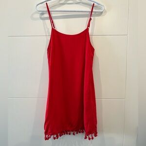 Glamorous Bold Red Dress